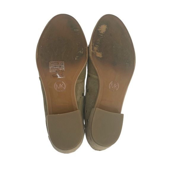 Michael Michael Kors Black Uma Flat Bootie Round Toe Bootie Leather Suede - Picture 6 of 7